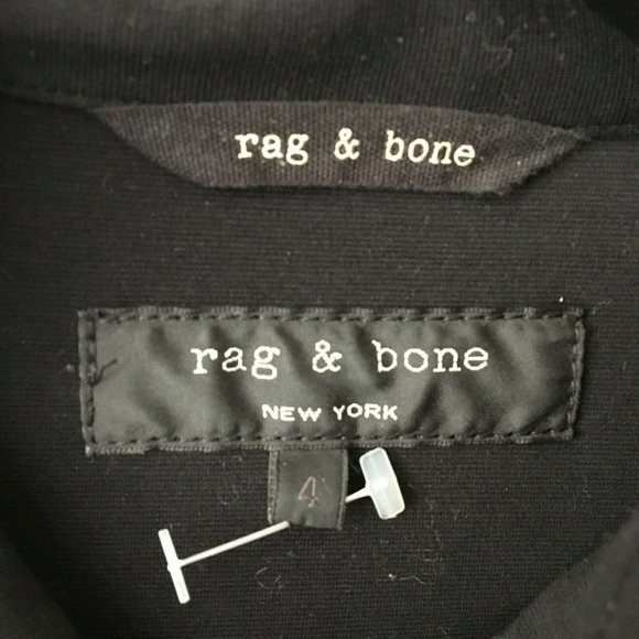Rag & Bone Grimsby Military Jacket Stand Collar 4 - Picture 5 of 8